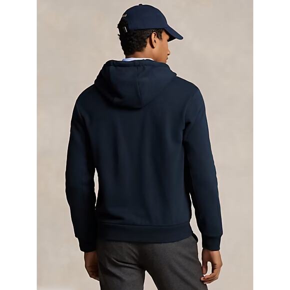 Polo Ralph Lauren Men’s XXL/2XL Hybrid Full Zip Hooded Jacket Navy Blue Quilted - Picture 3 of 9